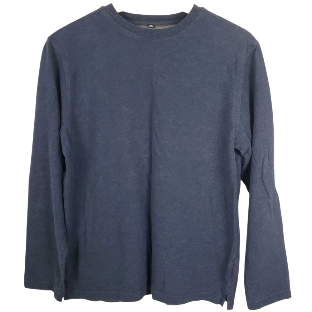 Covington Men's Blue Long Sleeve Heavy Tee. MED. E0077